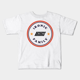 iKON iKONIC family logo Kids T-Shirt